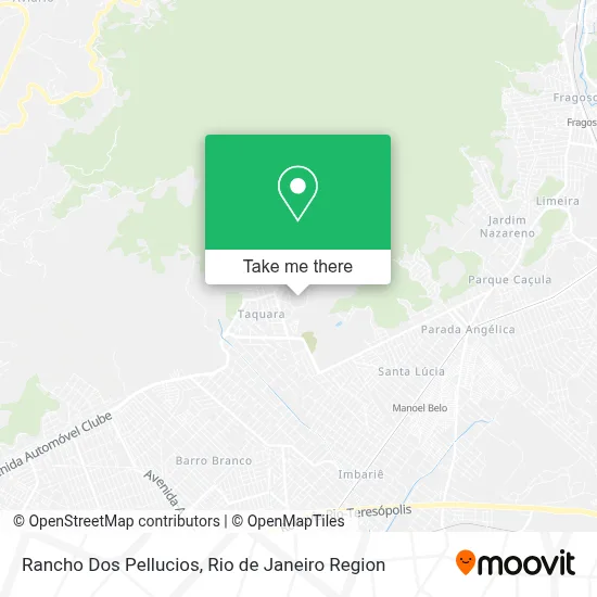 Rancho Dos Pellucios map