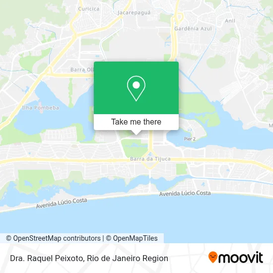 Dra. Raquel Peixoto map