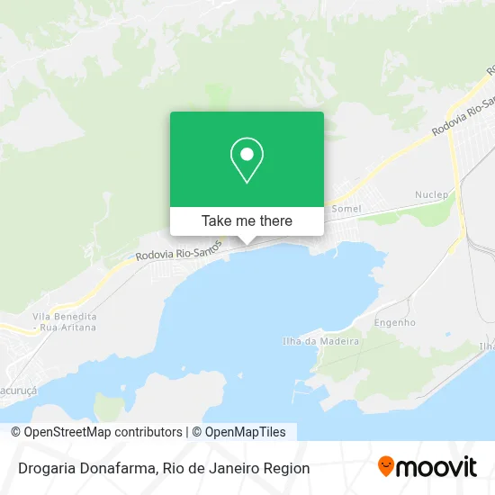 Drogaria Donafarma map