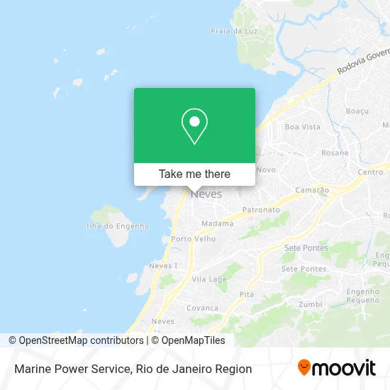 Marine Power Service map