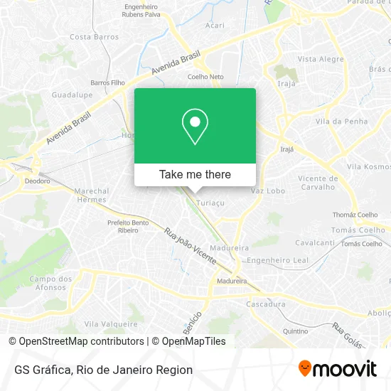 GS Gráfica map