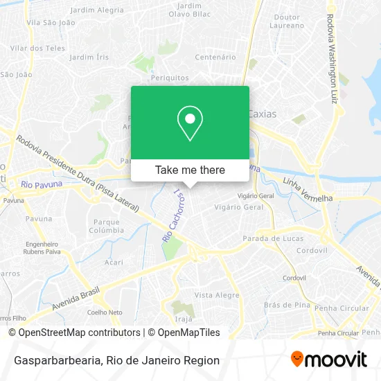 Gasparbarbearia map