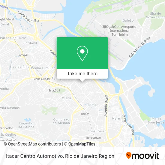 Itacar Centro Automotivo map