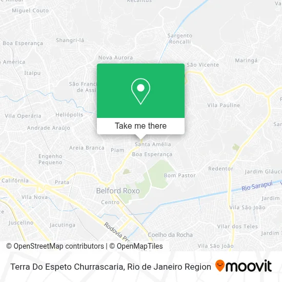 Terra Do Espeto Churrascaria map