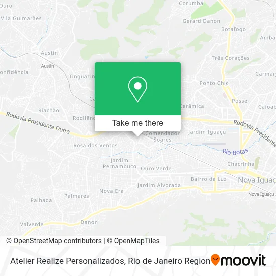 Atelier Realize Personalizados map