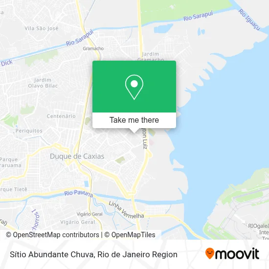 Sítio Abundante Chuva map