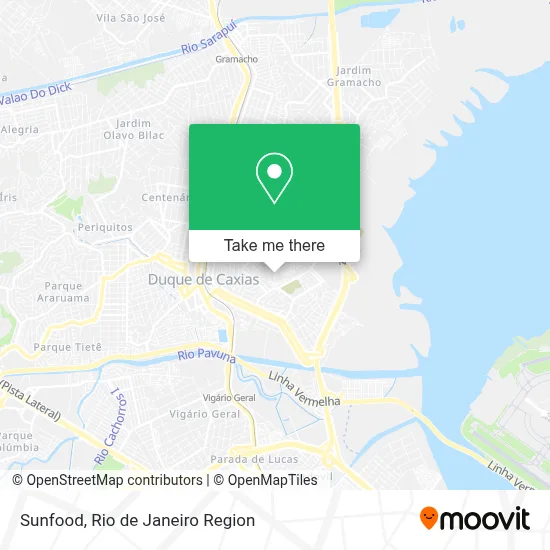 Sunfood map