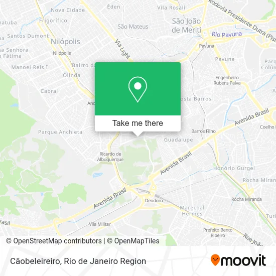 Cãobeleireiro map