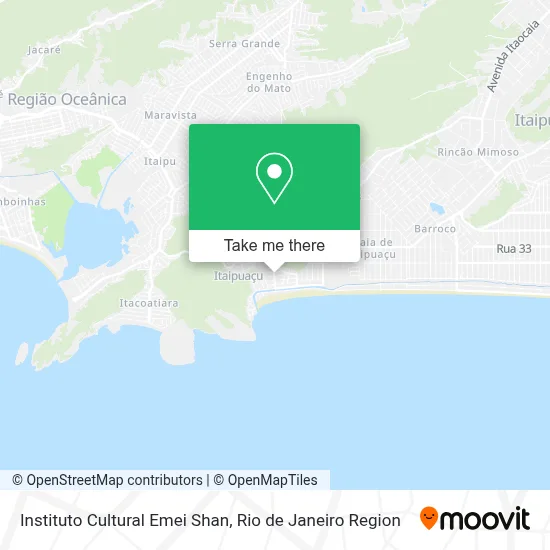 Instituto Cultural Emei Shan map