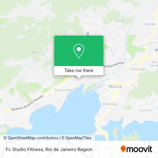 Fc Studio Fitness map