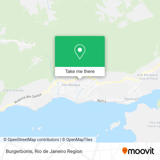 Burgerbonis map