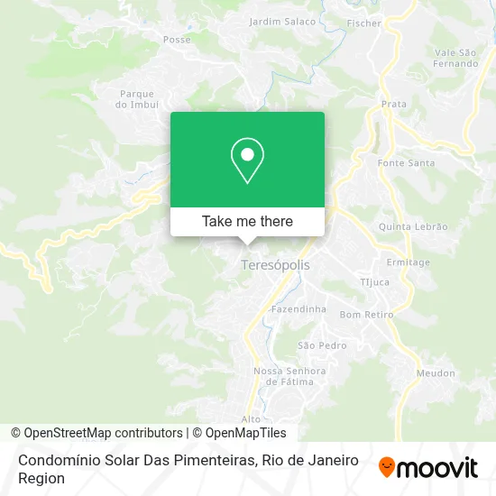 Condomínio Solar Das Pimenteiras map