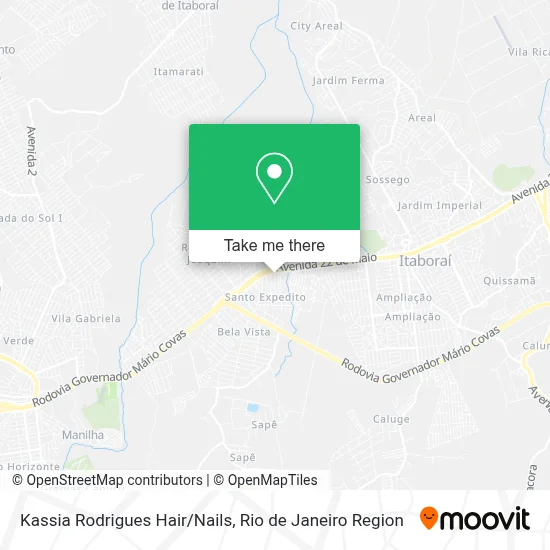 Kassia Rodrigues Hair/Nails map