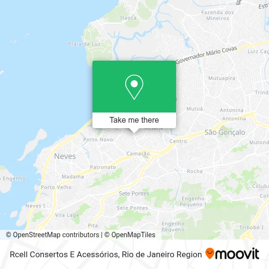 Rcell Consertos E Acessórios map