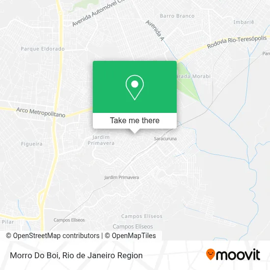 Morro Do Boi map
