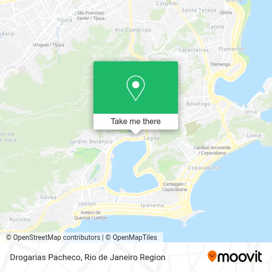 Drogarias Pacheco map