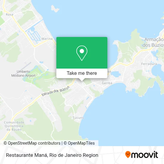 Restaurante Maná map