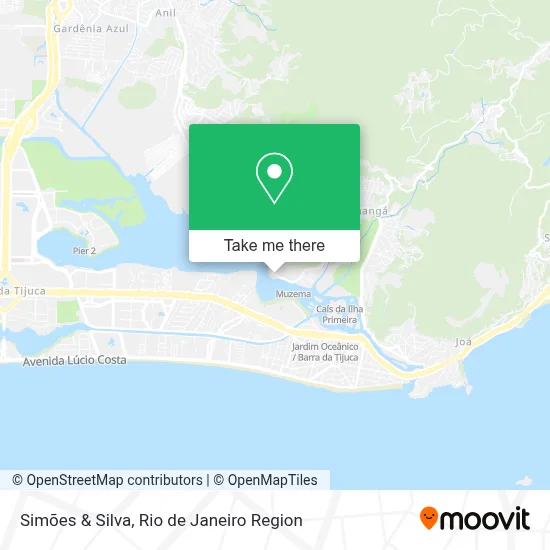 Simões & Silva map