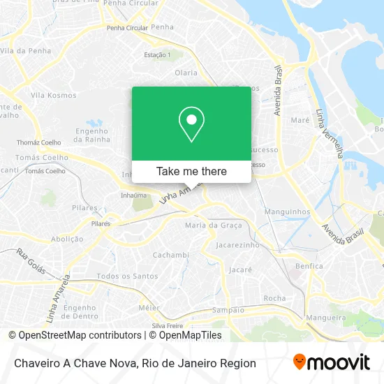 Chaveiro A Chave Nova map