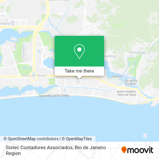 Sistec Contadores Associados map