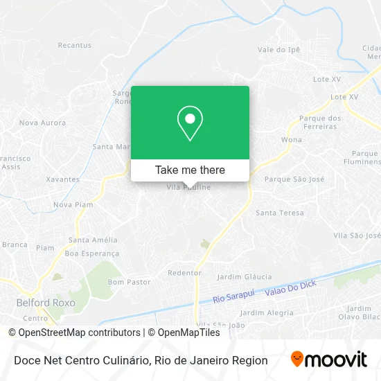 Doce Net Centro Culinário map