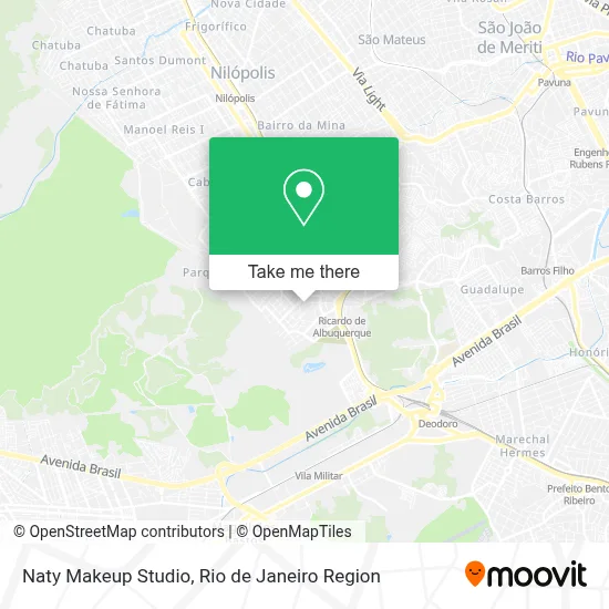 Naty Makeup Studio map