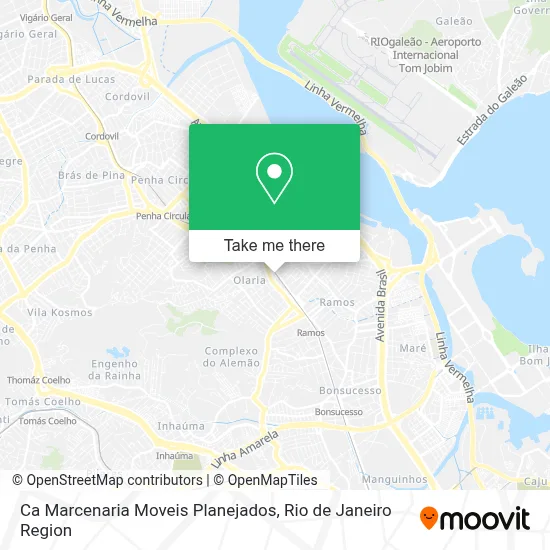 Ca Marcenaria Moveis Planejados map