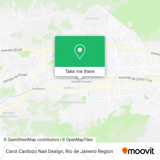 Carol Cardozo Nail Design map