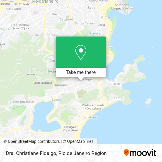 Dra. Christiane Fidalgo map