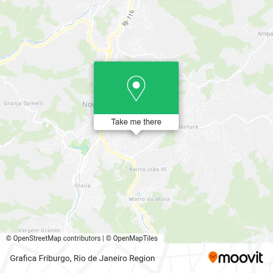 Grafica Friburgo map