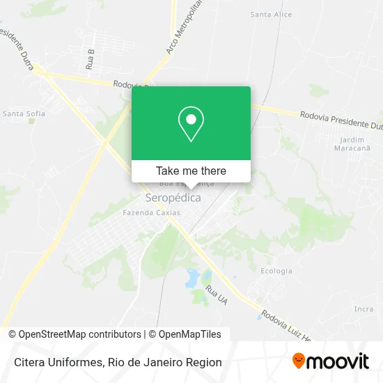 Citera Uniformes map