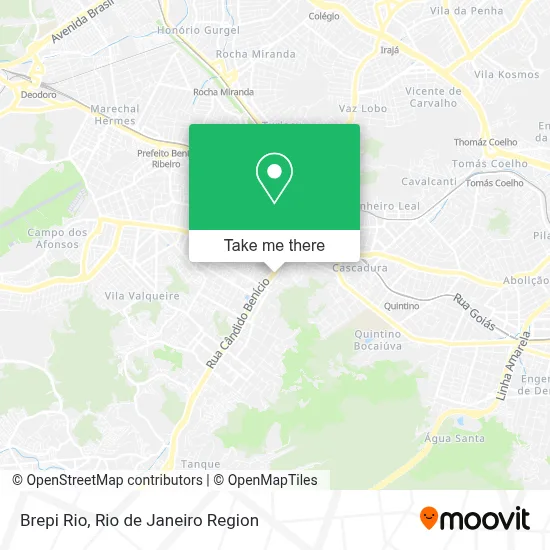 Brepi Rio map