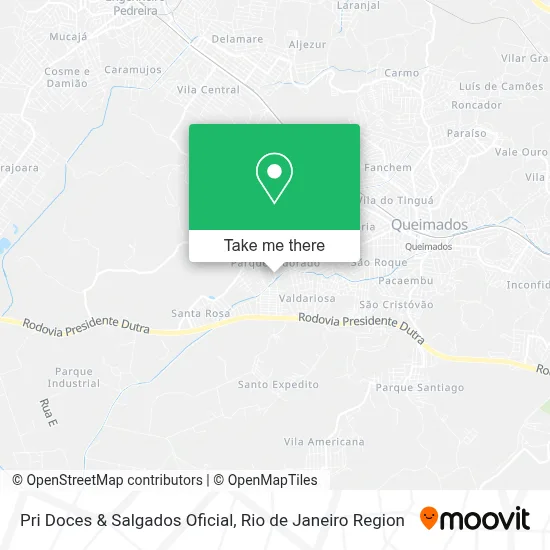 Pri Doces & Salgados Oficial map