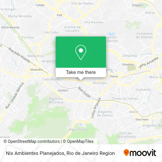 Nix Ambientes Planejados map