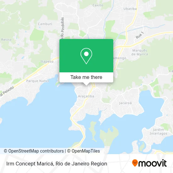 Irm Concept Maricá map