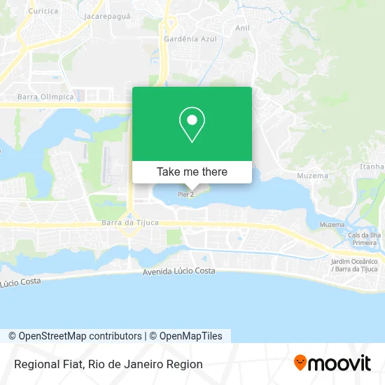 Regional Fiat map