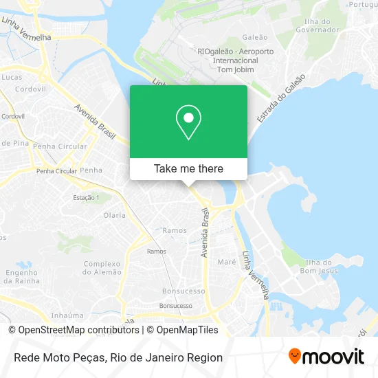 Rede Moto Peças map