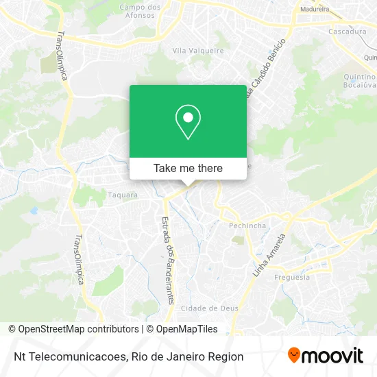 Nt Telecomunicacoes map