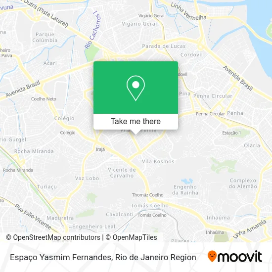 Espaço Yasmim Fernandes map