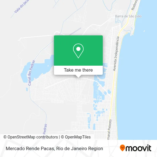 Mercado Rende Pacas map