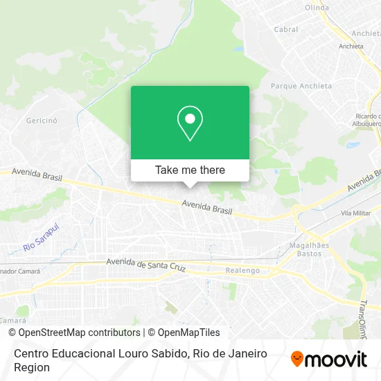 Centro Educacional Louro Sabido map