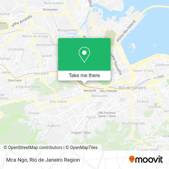 Mca Ngo map