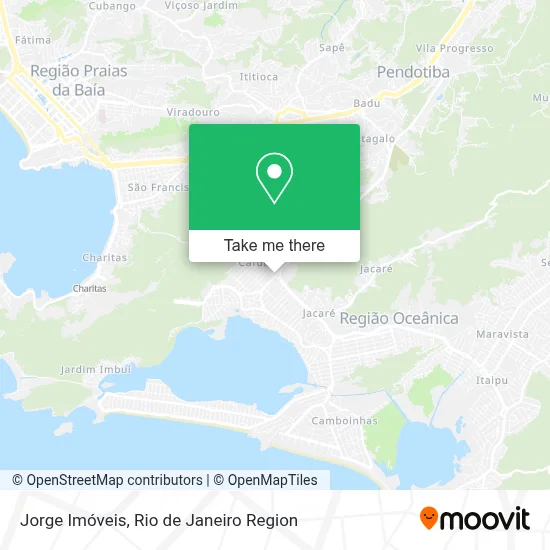 Jorge Imóveis map