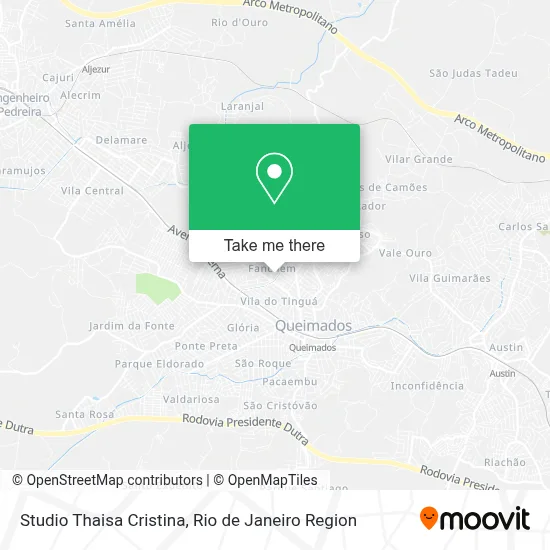 Studio Thaisa Cristina map