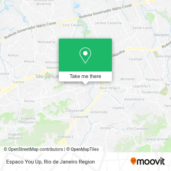 Espaco You Up map