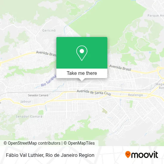 Fábio Val Luthier map