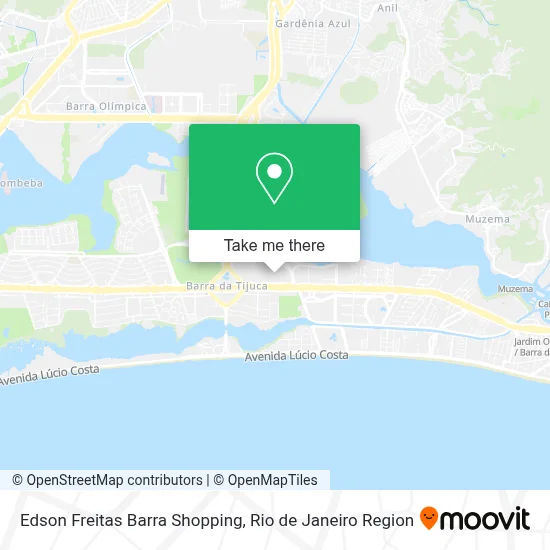 Edson Freitas Barra Shopping map