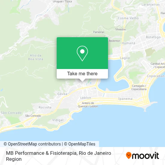 MB Performance & Fisioterapia map