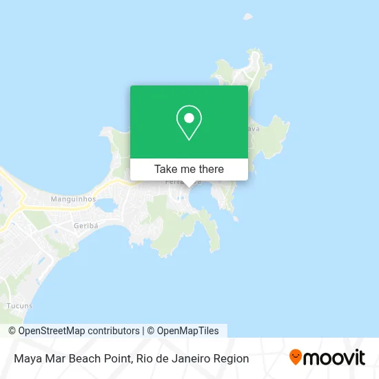 Maya Mar Beach Point map