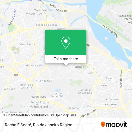 Rocha E Sodré map